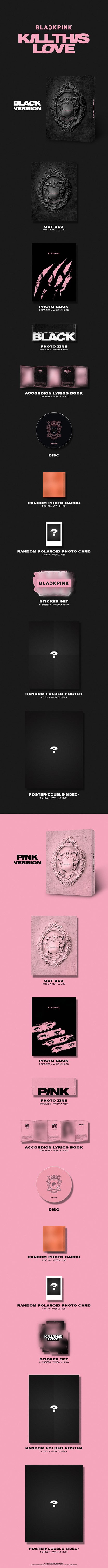 BLACKPINK - KILL THIS LOVE (2nd Mini Album)