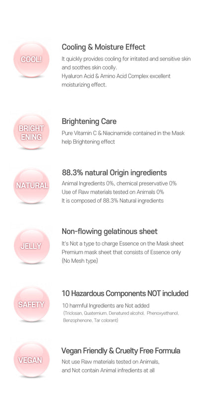 LALARECIPE - Heart Goggle Brightening Mask