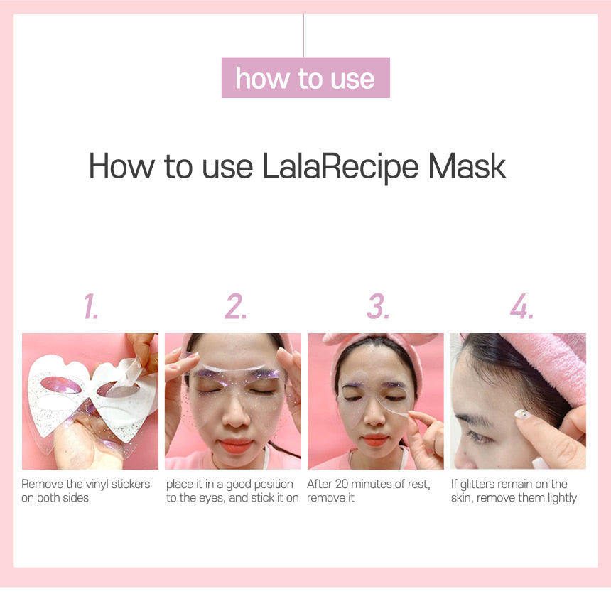 LALARECIPE - Heart Goggle Brightening Mask