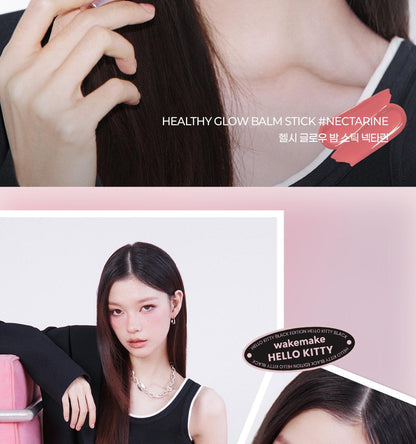 WAKEMAKE - Healthy Glow Balm Stick (Hello Kitty Black Edition)