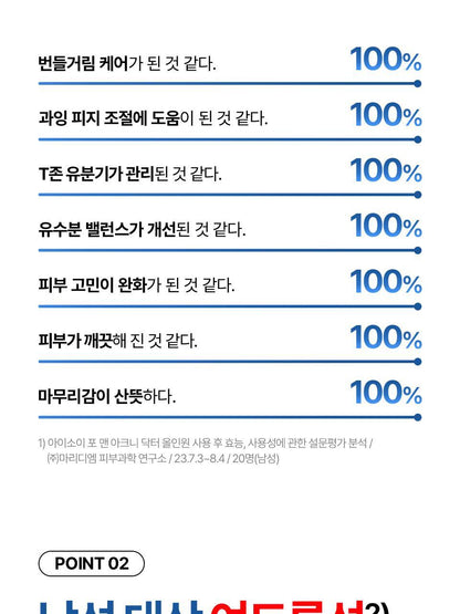 ISOI - Acni Dr. All-In-One For Men 100ml + 15ml (KYEHOON Pick)