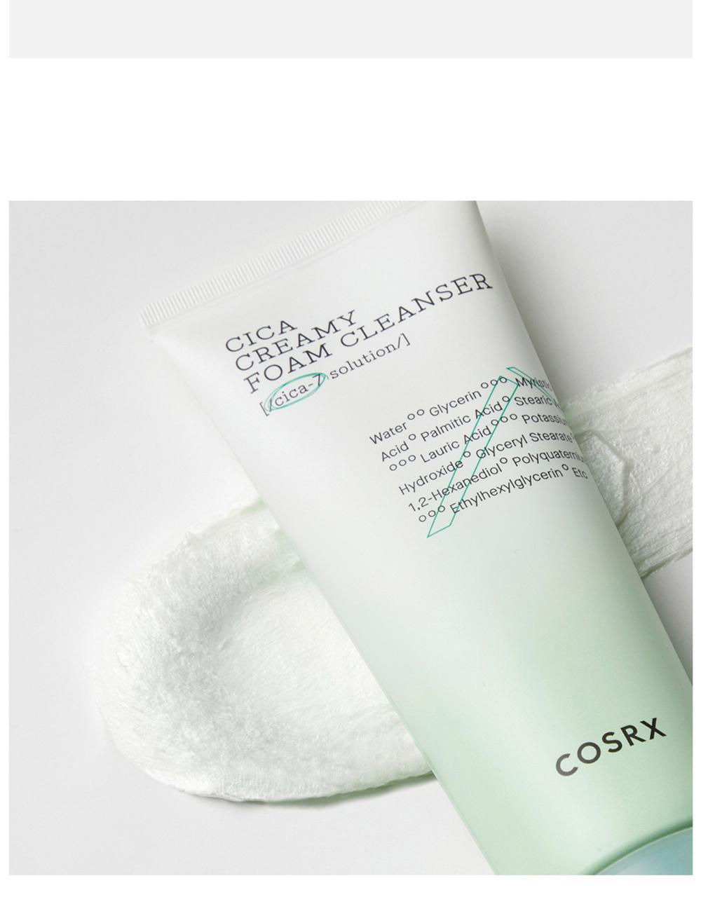 COSRX - Cica Creamy Foam Cleanser 150ml + 150ml