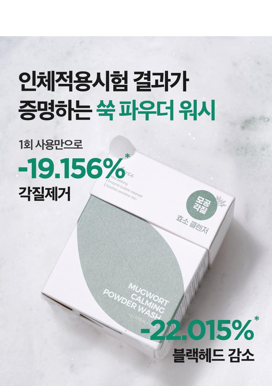 ISNTREE - Mugwort Calming Powder Wash 1g x25 (NCT JAEMIN Pick)