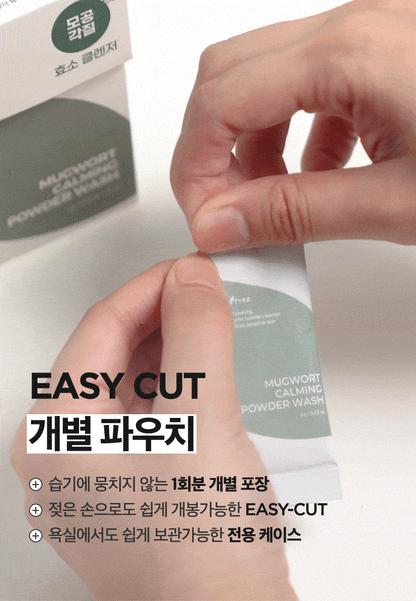 ISNTREE - Mugwort Calming Powder Wash 1g x25 (NCT JAEMIN Pick)