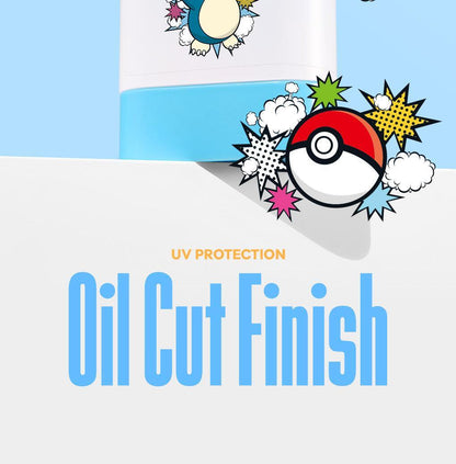 IDEAL FOR MEN - Fresh Oil Cut Sun Stick + Pokémon Cooling Patch 4ea (Pokémon Collaboration)