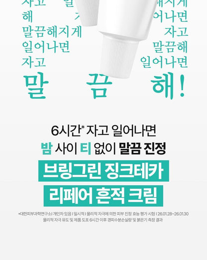BRINGGREEN X ANKYUNGMANDOO - Zinc TECA Repair Cream 80ml