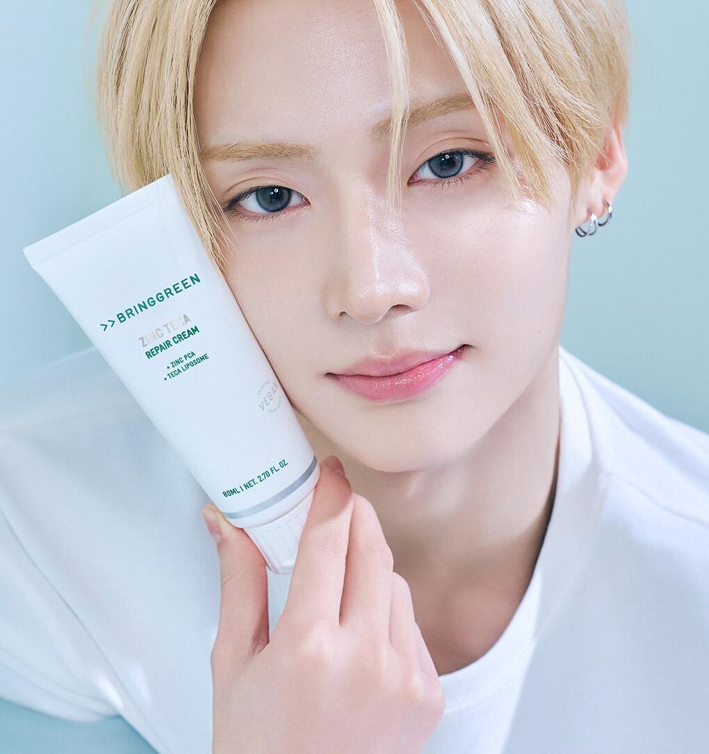 BRINGGREEN X ANKYUNGMANDOO - Zinc TECA Repair Cream 80ml