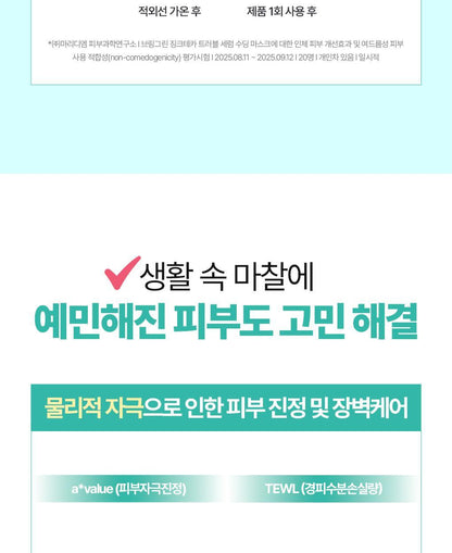 BRINGGREEN - Zinc Teca Blemish Serum Soothing Mask (3+1)