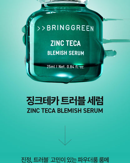 BRINGGREEN X ANKYUNGMANDOO - Zinc TECA Blemish Serum