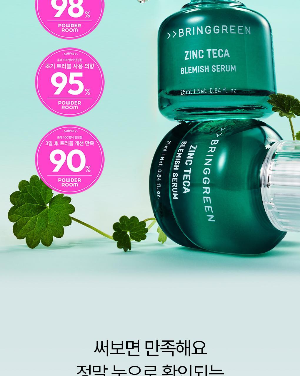 BRINGGREEN X ANKYUNGMANDOO - Zinc TECA Blemish Serum