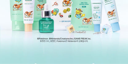 BRINGGREEN - Zinc Teca Phyto BB Sun 50ml + 20ml + Mini Cushion (Pokémon Collaboration)