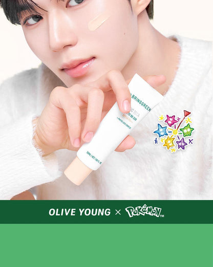 BRINGGREEN - Zinc Teca Phyto BB Sun 50ml + 20ml + Mini Cushion (Pokémon Collaboration)
