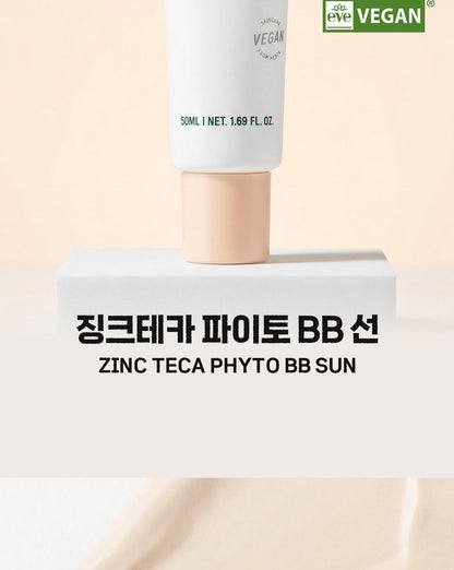 BRINGGREEN - Zinc Teca Phyto BB Sun 50ml + 20ml + Mini Cushion (Pokémon Collaboration)