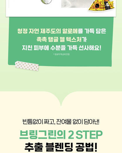 BRINGGREEN - Aloe 97% Soothing Gel 300ml x 2ea (Pokémon Collaboration)