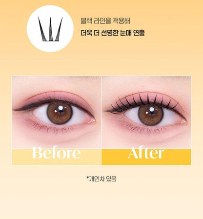 Fillimilli X CHARMMYKITTY - No Glue Point Piece Lashes