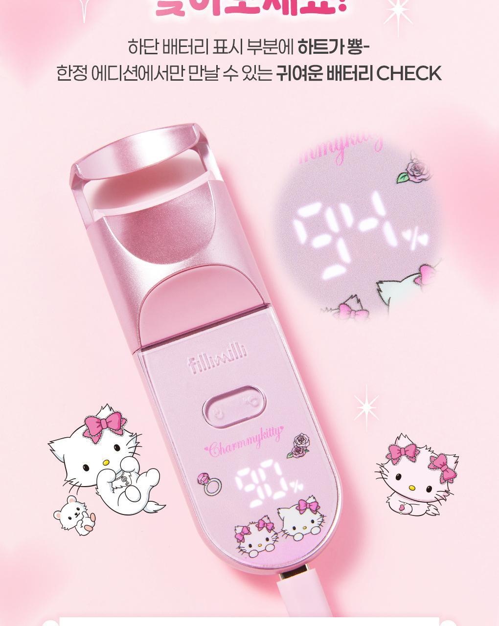 [Fillimilli X CHARMMYKITTY] Heating Eyelash Curler