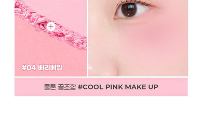 COLORGRAM - Tintin Dory Cotton Blusher (14 Colors) (Pokémon Collaboration)