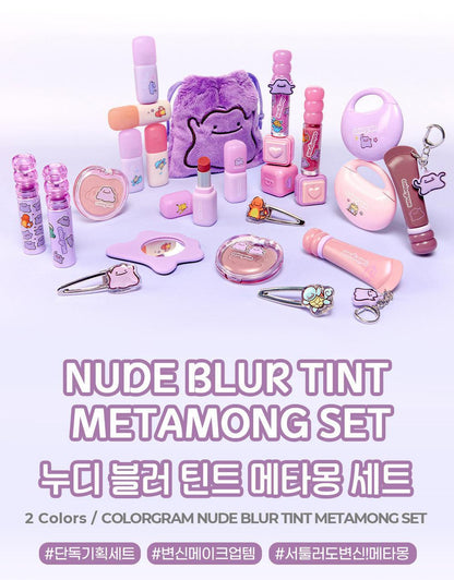 COLORGRAM - Nude Blur Tint Ditto Set (Pokémon Collaboration)