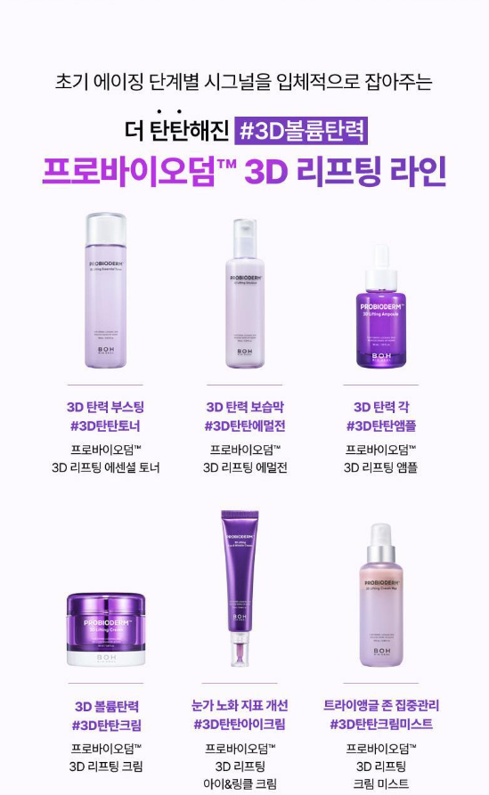 BIO HEAL BOH - Probioderm 3D Lifting Cream 50ml (+ Refill)