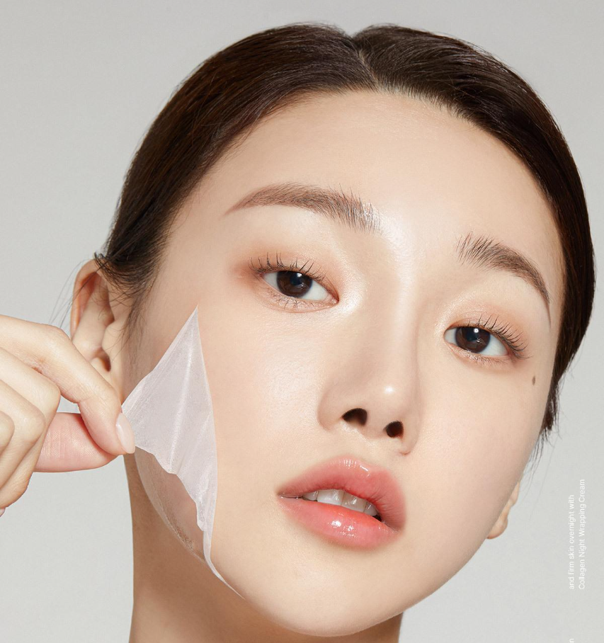 MEDICUBE - Collagen Night Wrapping Mask (+ Brush)