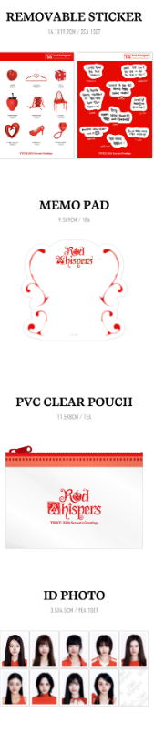 TWICE - 2026 Season's Greetings [RED WHISPERS] (POB Selectable)