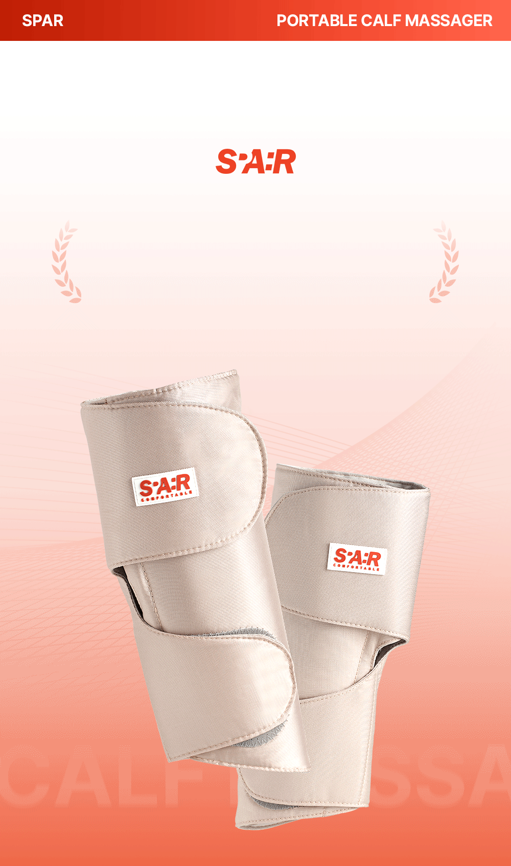 [SPAR] - Portable Calf Massager
