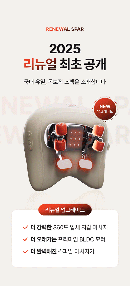 [SPAR] - Pillow Massager PRO V2 (Neck & Shoulder Massager)