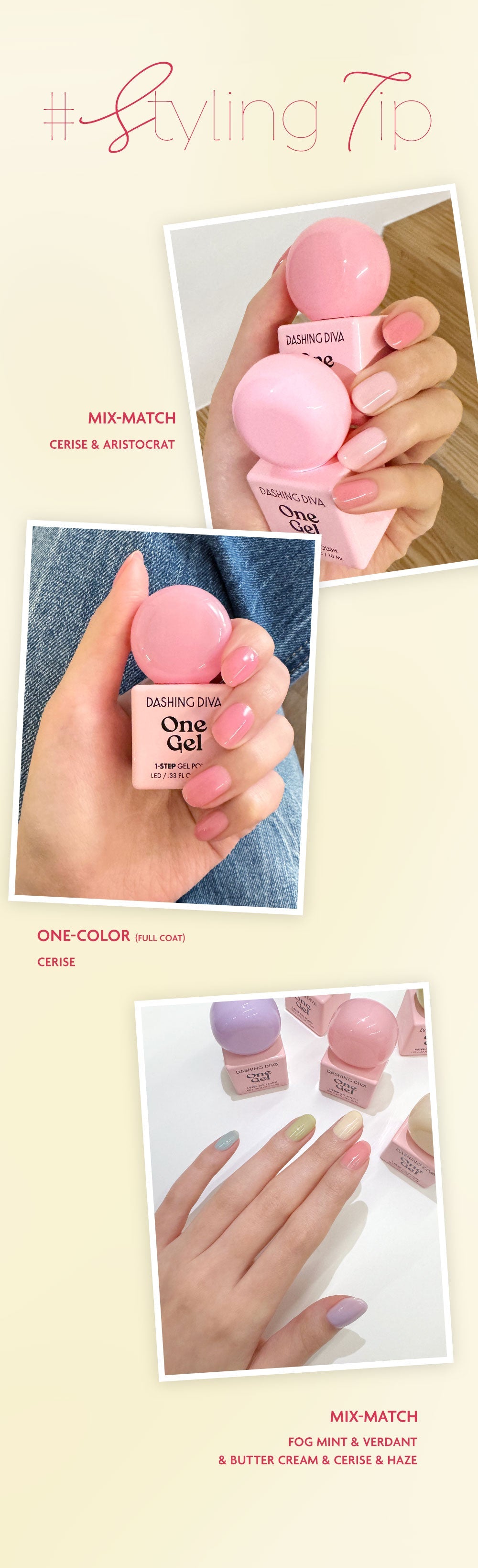 DASHING DIVA - One Gel Spring Whisper Collection (7 Colors)