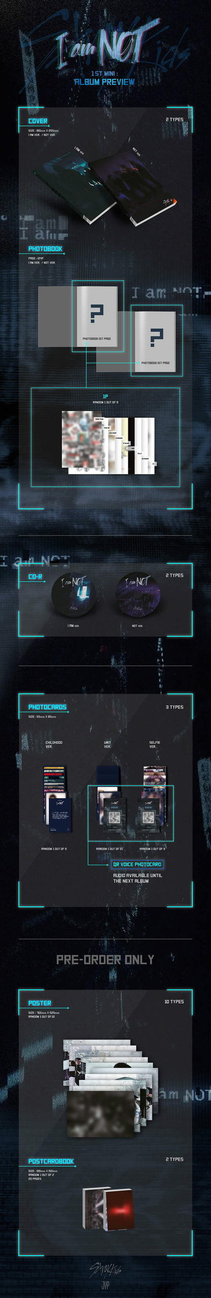 Stray Kids - I AM NOT (1st Mini Album)