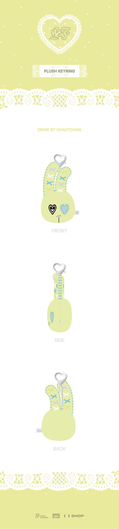 CHAEYOUNG - LIL FANTASY Vol.1 MD Chaeyoung Plush Keyring