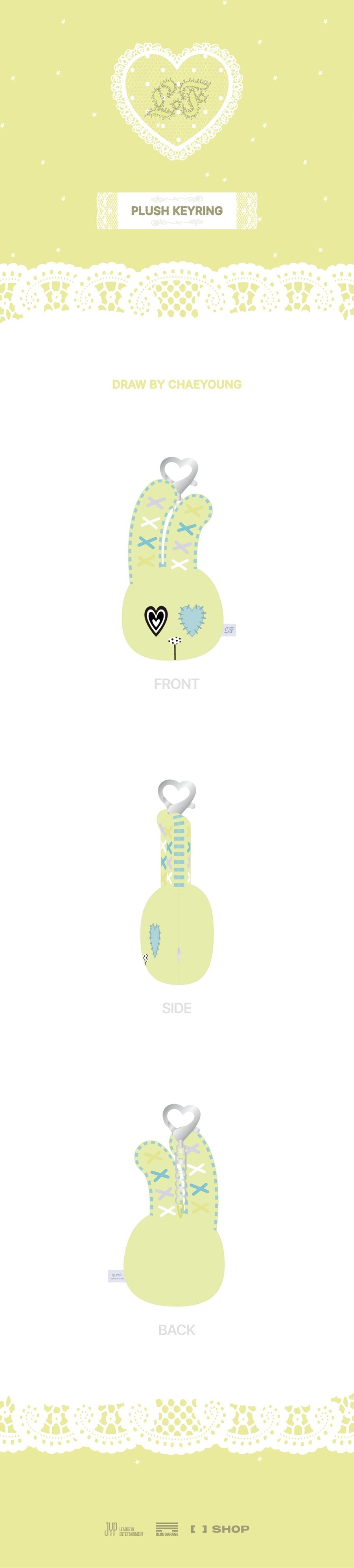 CHAEYOUNG - LIL FANTASY Vol.1 MD Chaeyoung Plush Keyring