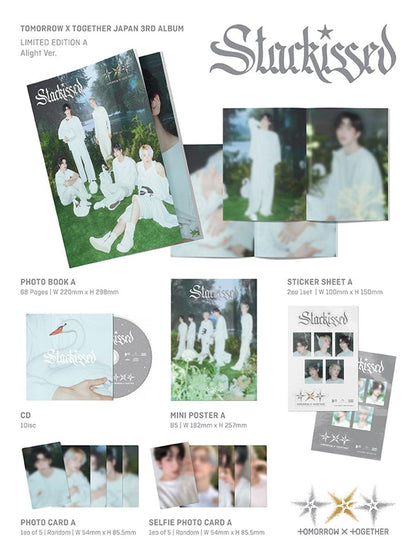 TXT - Starkissed (JP 3rd Album) (Limited Edition A) [WEVERSE POB]