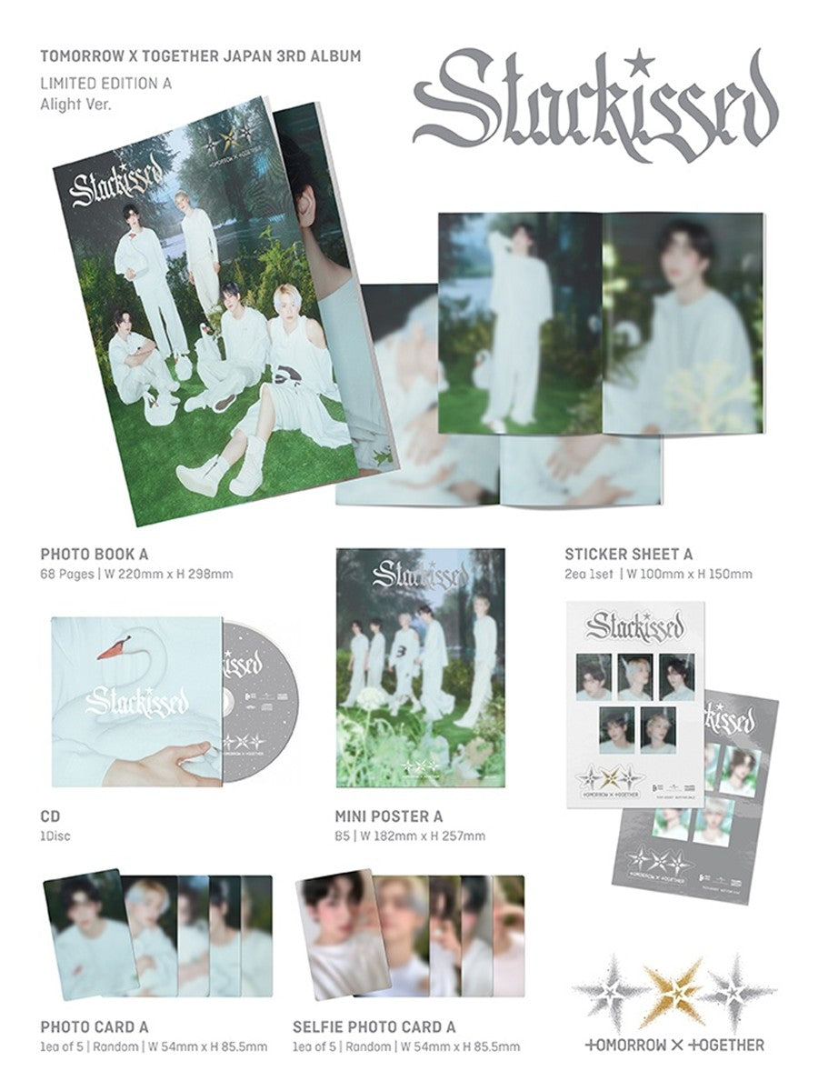 TXT - Starkissed (JP 3rd Album) (Limited Edition A) [WEVERSE POB]