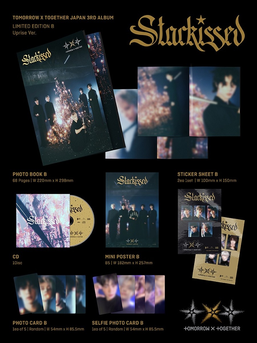 TXT - Starkissed (JP 3rd Album) (Limited Edition B) [WEVERSE POB]