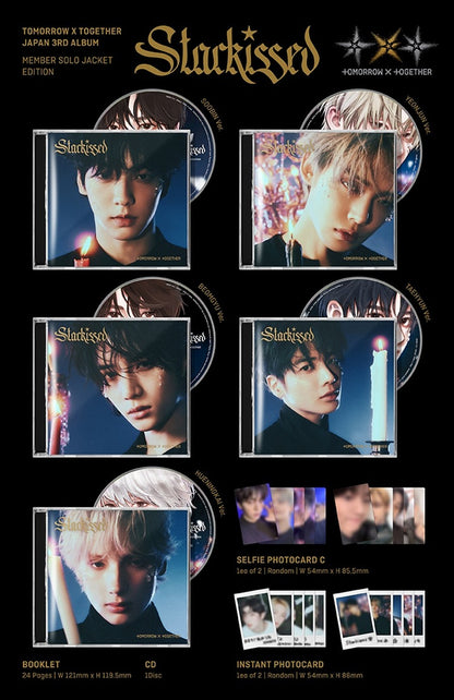 TXT - Starkissed (JP 3rd Album) (Member Solo Edition) [WEVERSE POB]