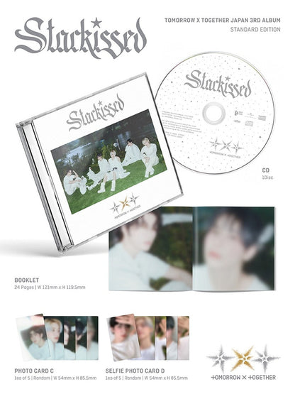 TXT - Starkissed (JP 3rd Album) (Standard Edition) [WEVERSE POB]