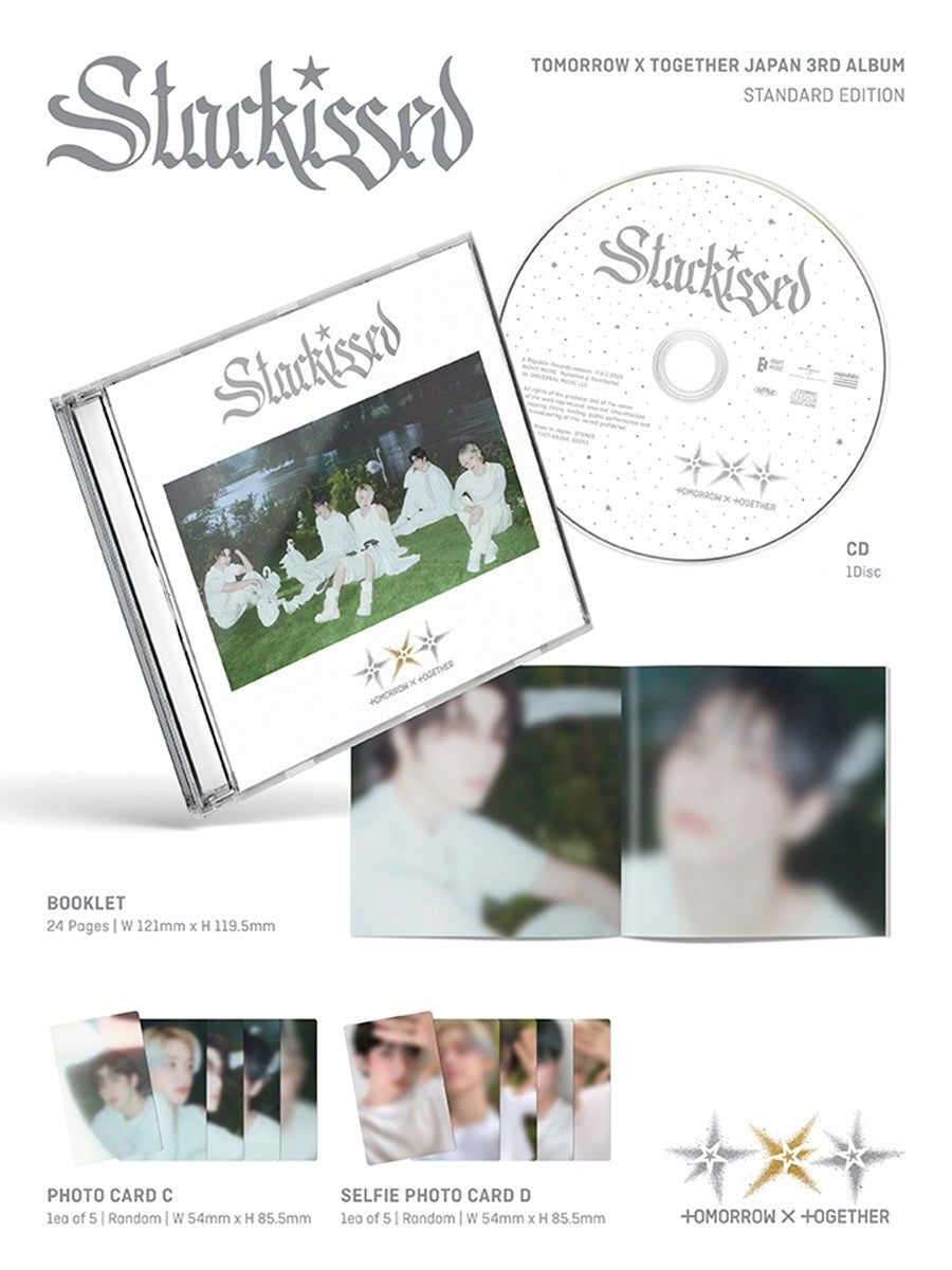 TXT - Starkissed (JP 3rd Album) (Standard Edition) [WEVERSE POB]