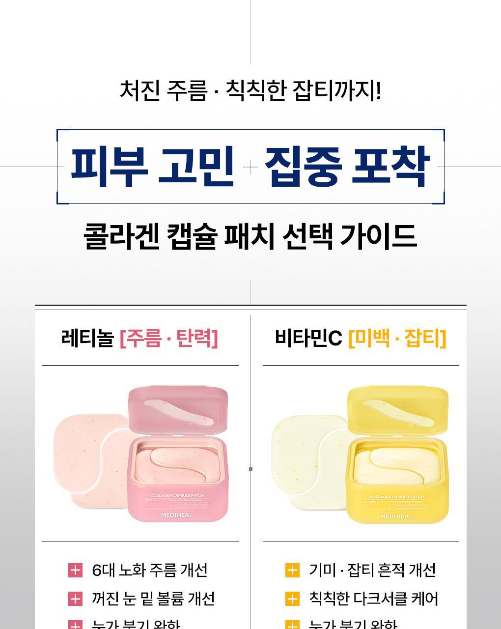 MEDIHEAL - Collagen Capsule Patch (60 Sheets)