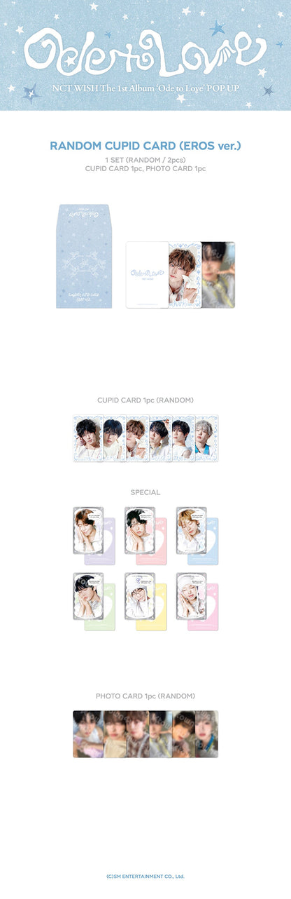 NCT WISH - Random Cupid Card (Ode to Love POP UP MD)