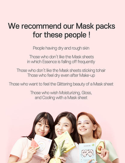 LALARECIPE - Glow Face Moisture Mask