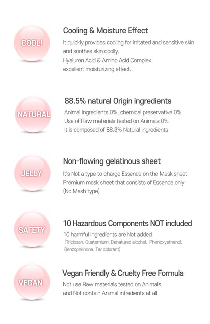 LALARECIPE - Glow Face Moisture Mask