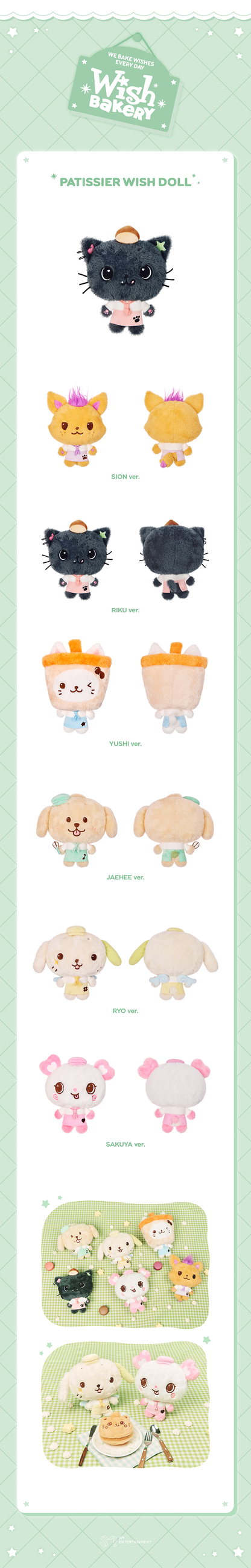NCT WISH - 2026 Pop-Up 'WISH BAKERY' Patissier Wish Doll