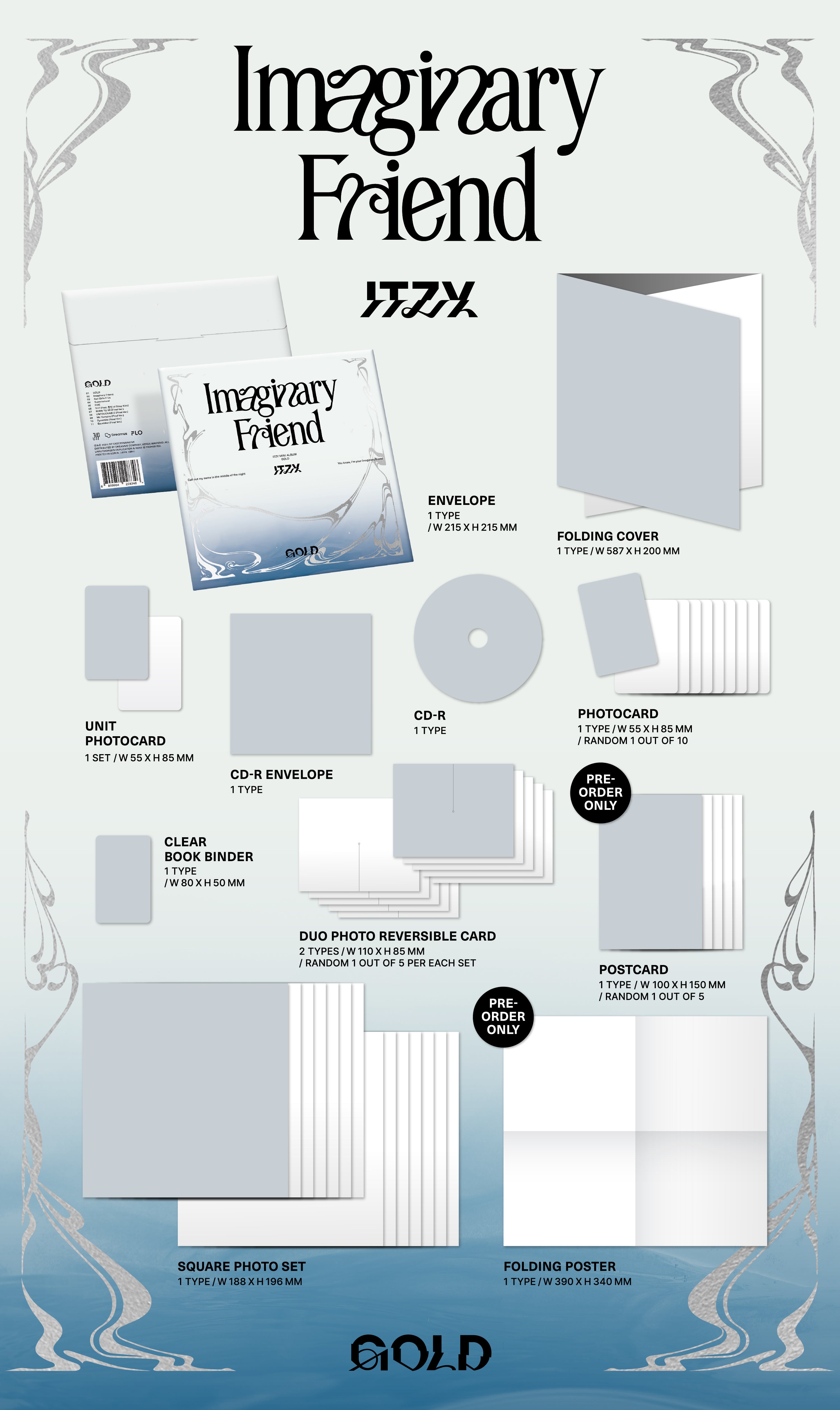 ITZY - GOLD (9th Mini Album) Special Edition